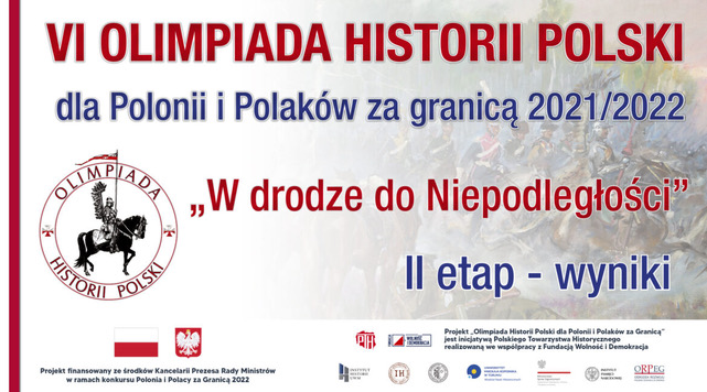 Ogloszenie olompiady historii Polski